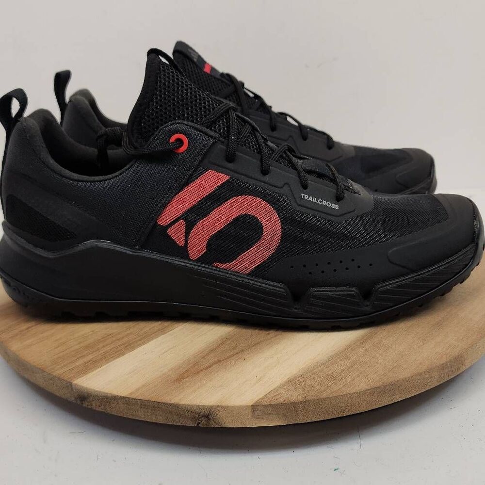 adidas Five Ten Men's Trailcross Trail Runners Size 9 Black Red